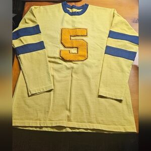 Midnight Rider X Free People Yellow Shirt with Number 5